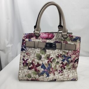 Dana Buchman Floral Print Purse Bag